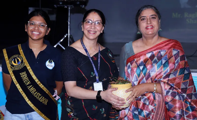 Felicitated at school event